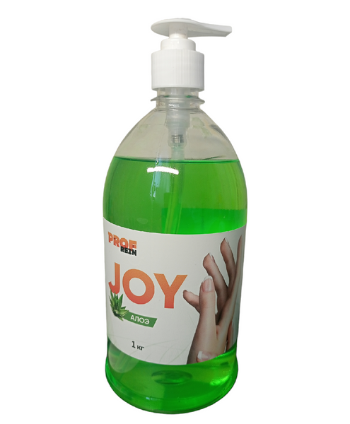 PROFREIN JOY жидкое мыло, АЛОЭ ВЕРА, бутылка с дозатором, 1 кг
